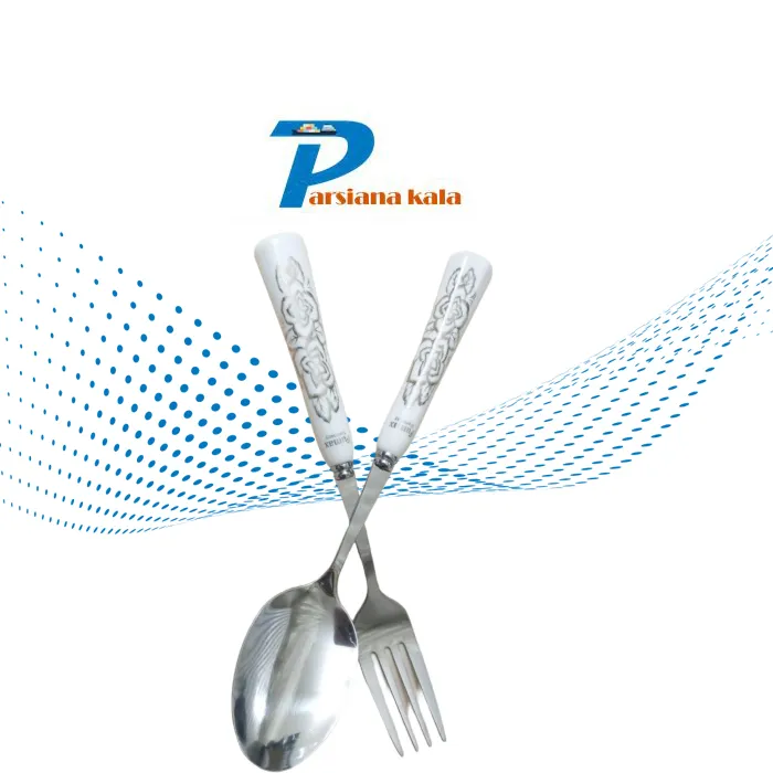 Fumax Ceramic spoon and fork