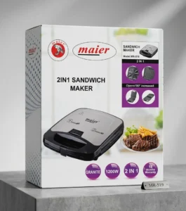 صفحات گریل و اسنک ساز و ساندویچ ساز مایر MR-519