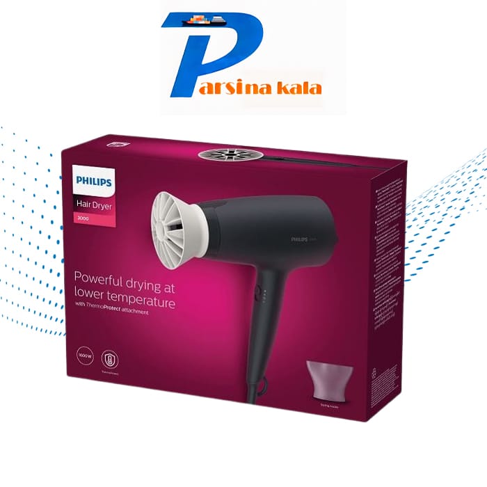 سشوار فیلیپس Philips Hair Dryer BHD302 - تصویر 5