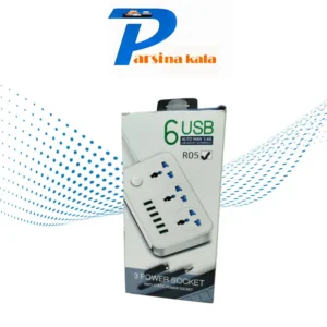  USB 6 power strip-R05