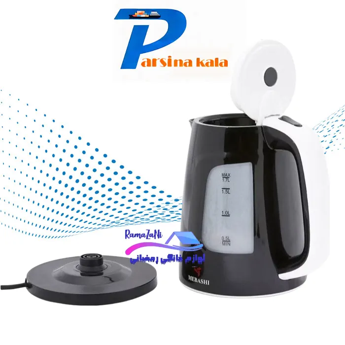 کتریبرقی مباشی MEBASHI Electric kettle ME-KT1107 - تصویر 3