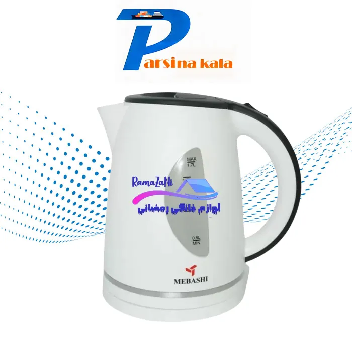 کتریبرقی مباشی MEBASHI Electric kettle ME-KT1107 - تصویر 6
