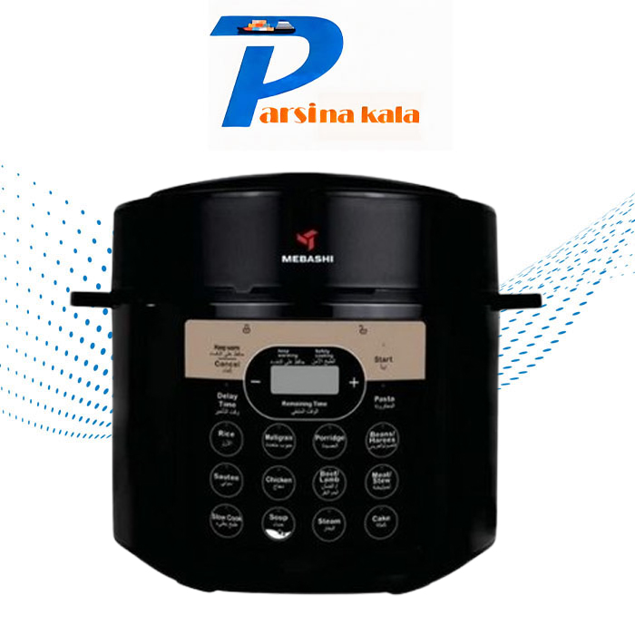 مولتی کوکر مباشی Mebashi Electric Pressure Cooker ME-806 - تصویر 2