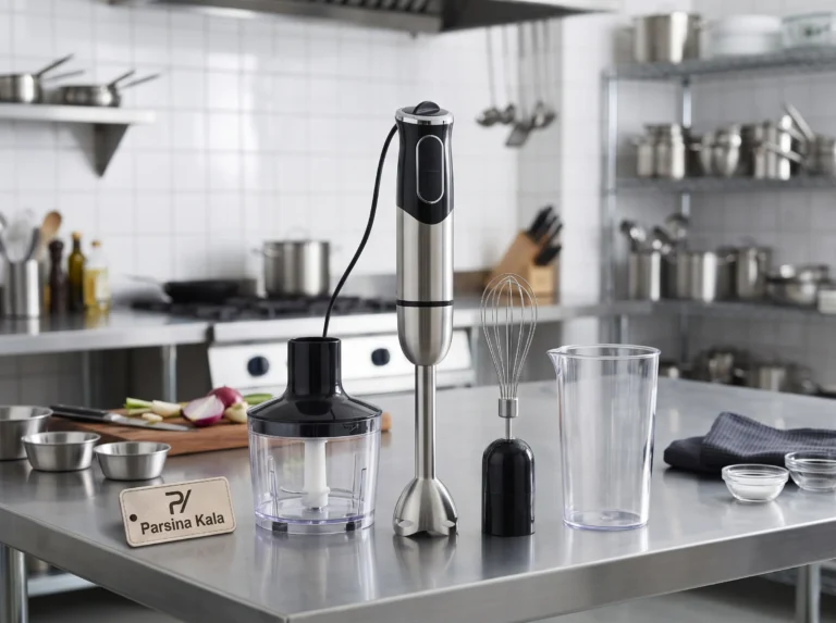 ست کامل گوشت کوب ۴ کاره رمانتیک هوم CTK-330 همراه خردکن و همزن