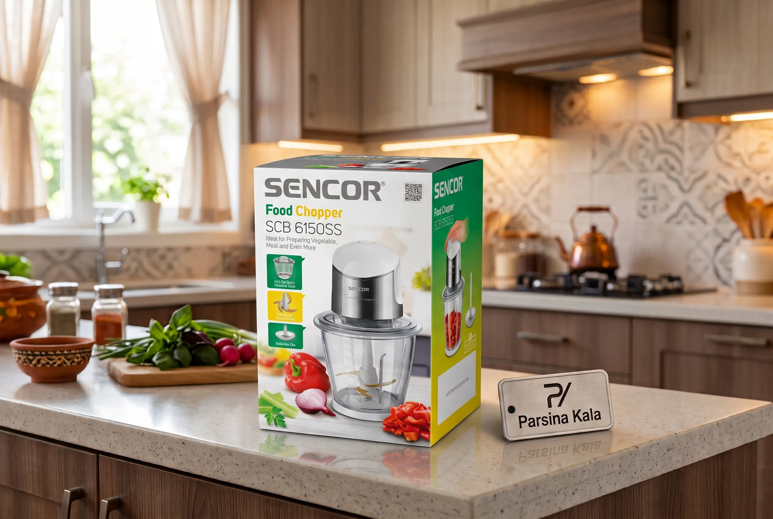 خردکن سنکور مدل SCB 6150SS اورجینال - تصویر 5